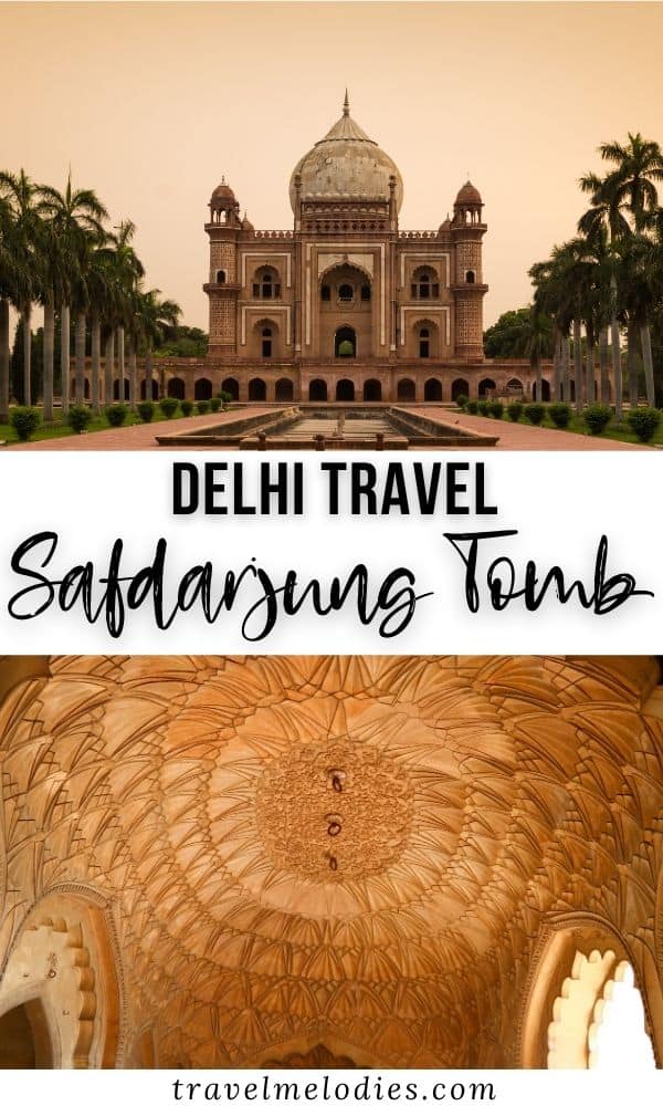 tomb of safdarjung in delhi india