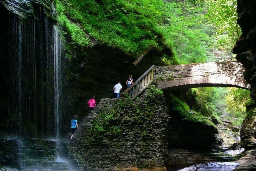 gorge trail watkins glen state park ny