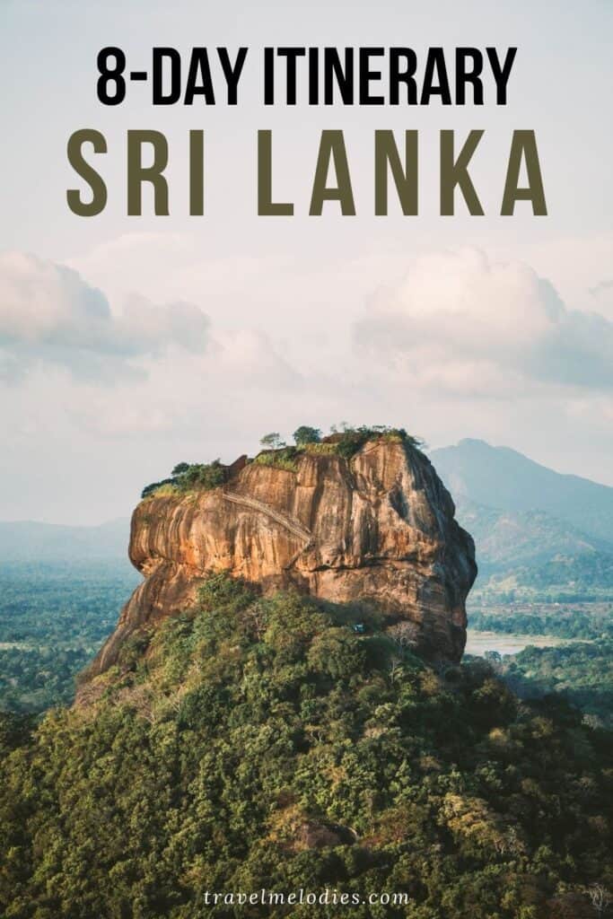 sri lanka itinerary