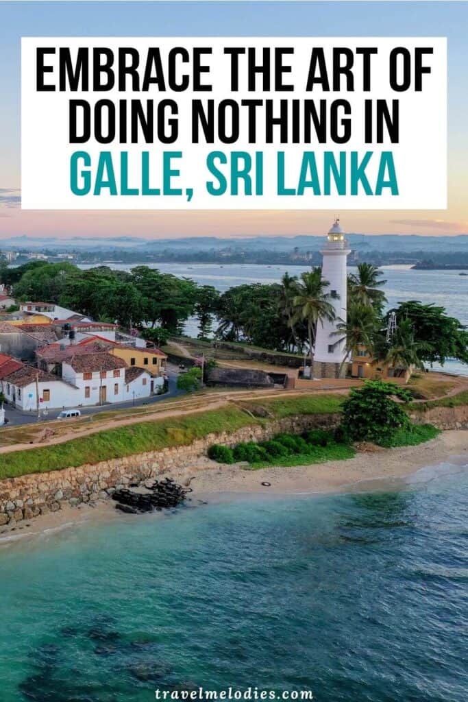 what to do in galle sri lanka