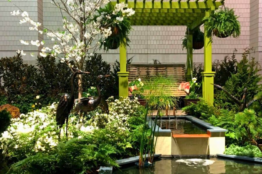 phs flower show 2018 landscape