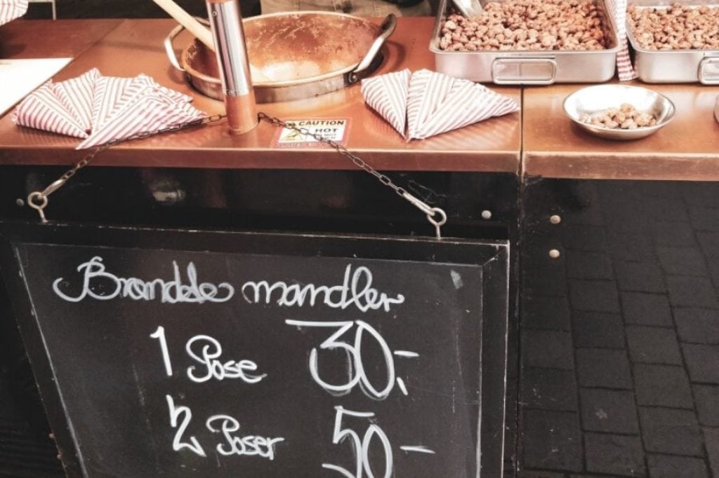 brændte mandler roasted almonds copenhagen denmark