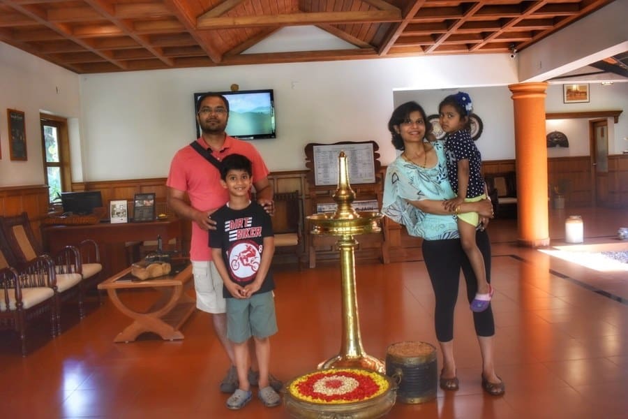 Greenwoods resort thekkady courtyard