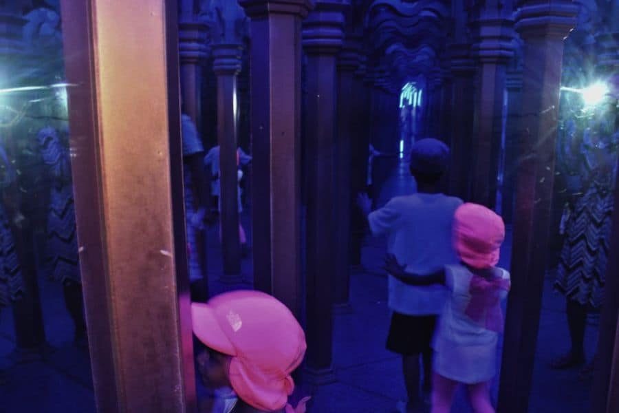 magic planet trivandrum mirror maze kerala