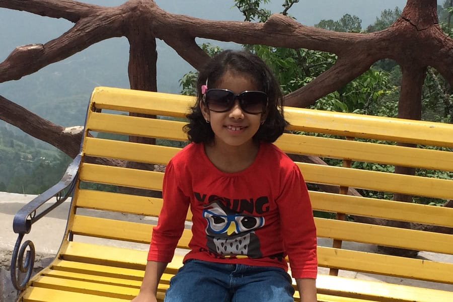 Mini-me at Tip-n-Top Viewpoint Tiffin Point Lansdowne Uttarakhand