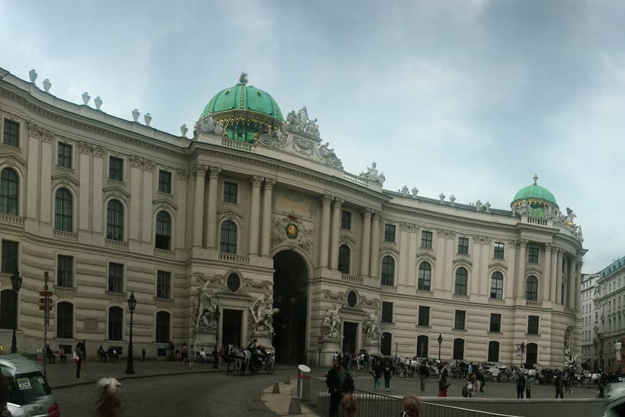 Hofburg Palace at Ringstrasse Vienna