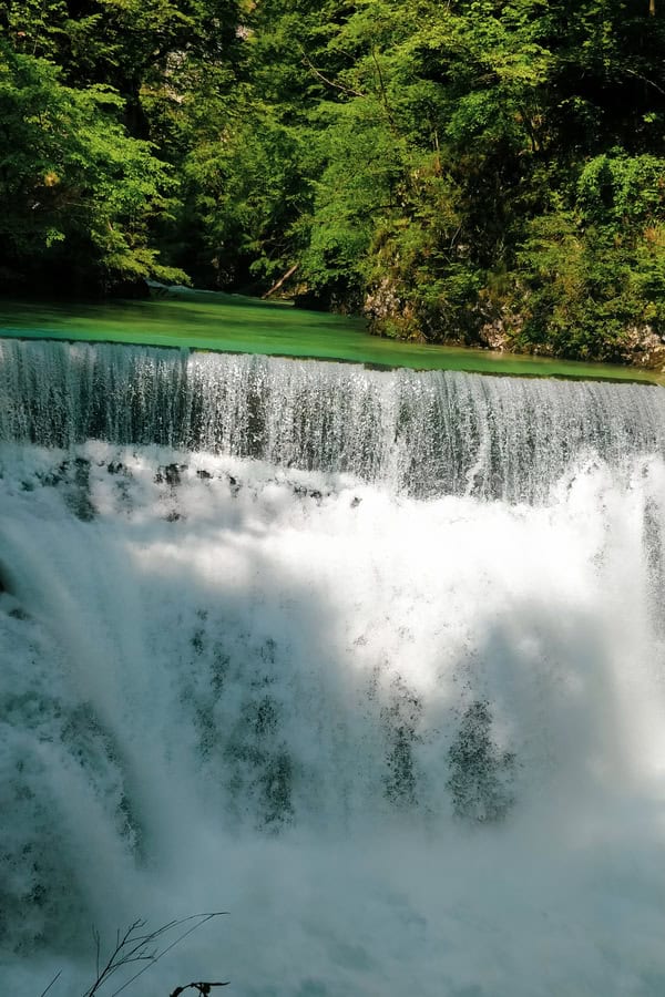 vintgar dam gorje