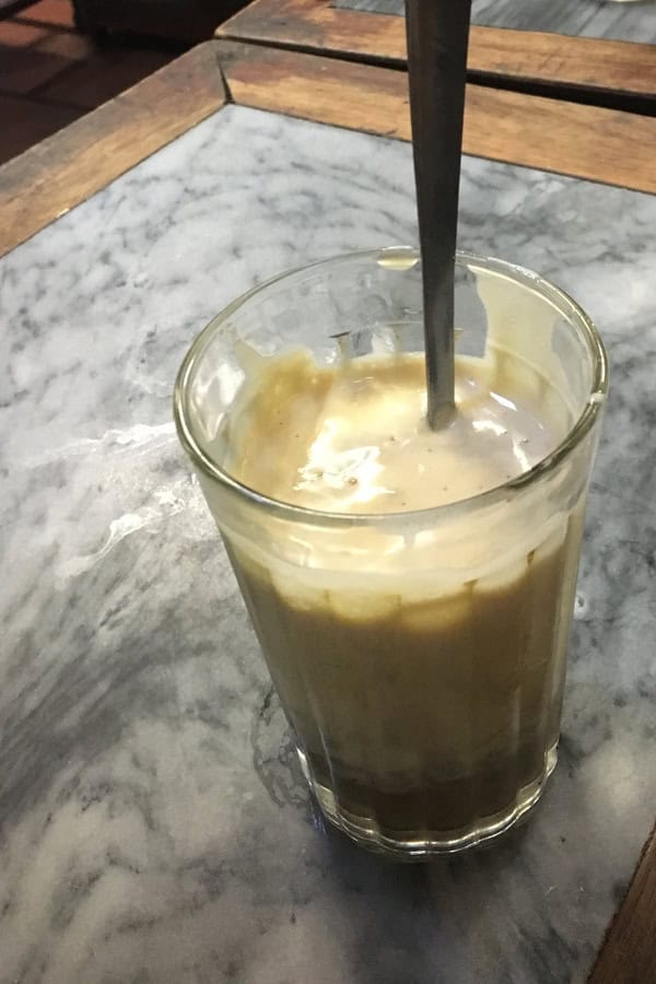 Vietnamese egg coffee