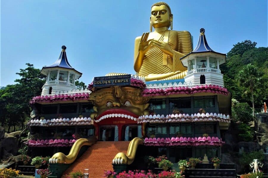 Dambulla Rock Cave Temple sri lanka