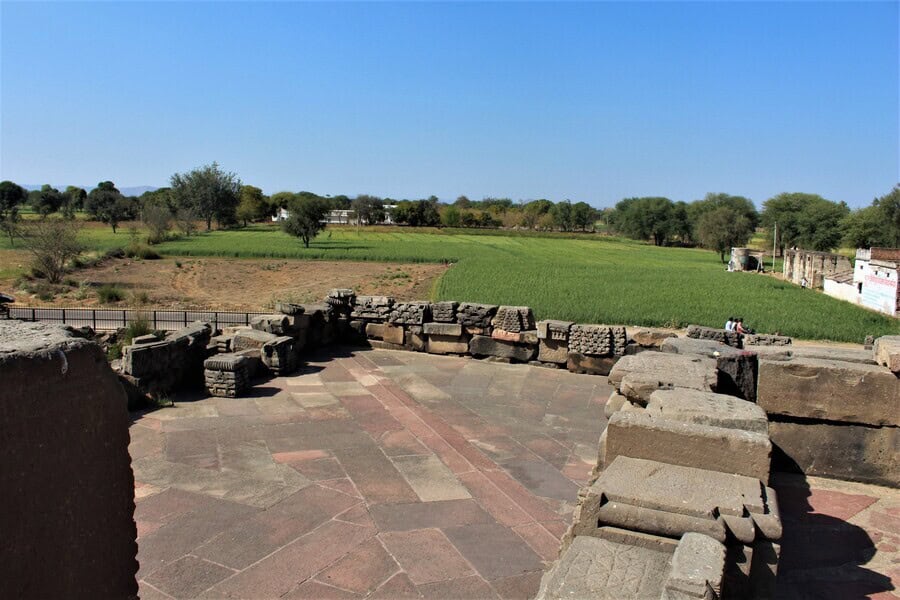 harshat mata temple complex
