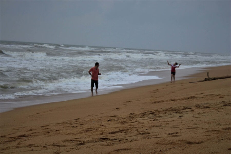 Mirissa Beach Fun Sri Lanka with kids