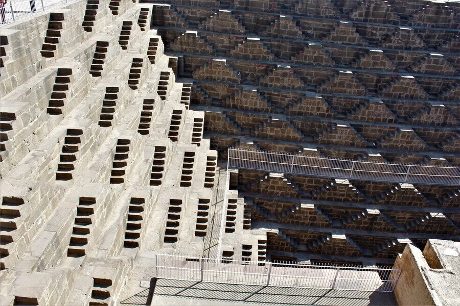 geometric steps chand baori