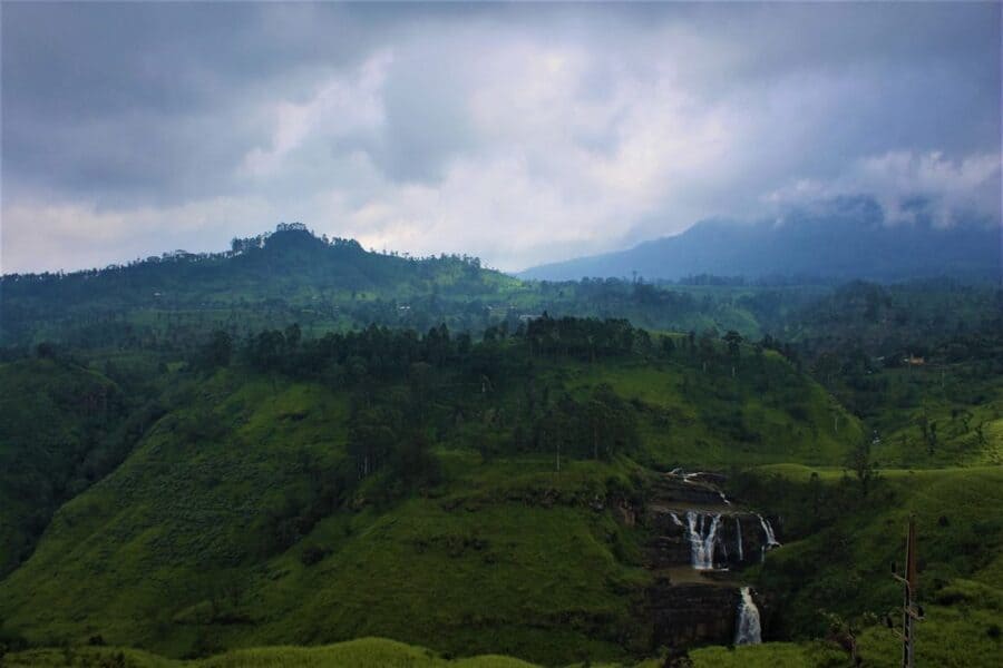 St Clair Falls Nuwara Eliya Sri Lanka 