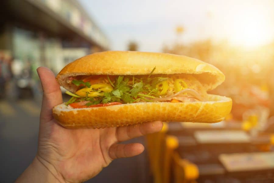 vietnamese street food banh mi ho chi minh city saigon