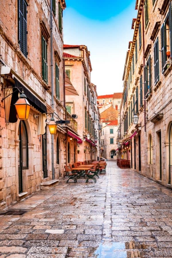 stradun dubrovnik croatia