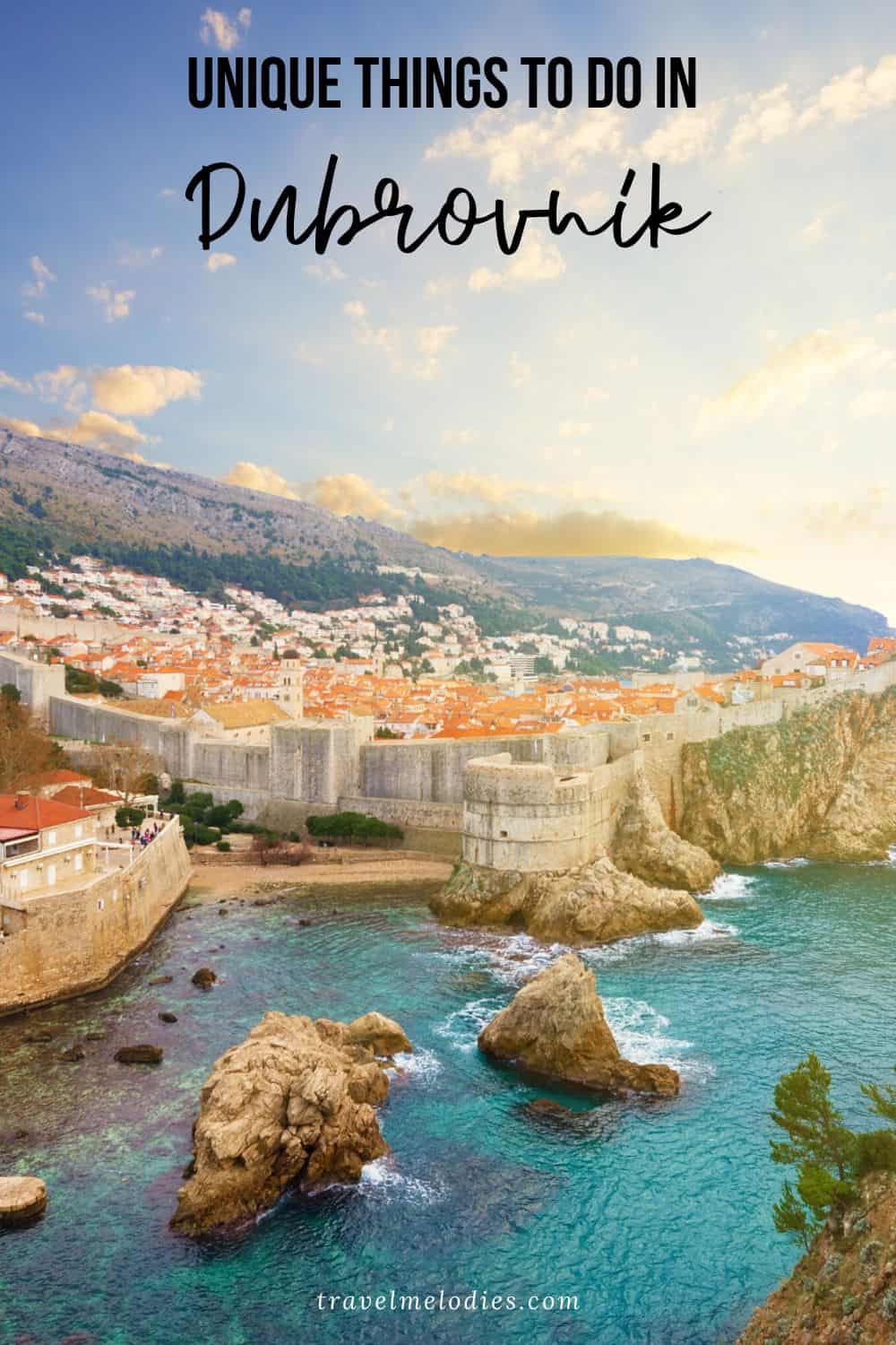 things to do in dubrovnik croatia