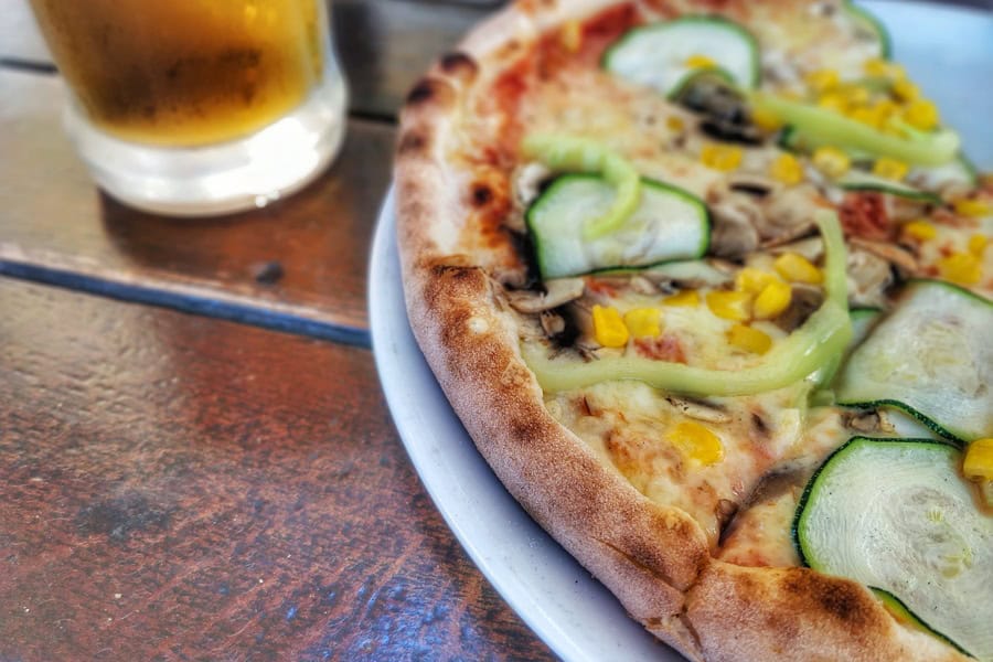 traditional woodfired pizza Pizzeria Charly