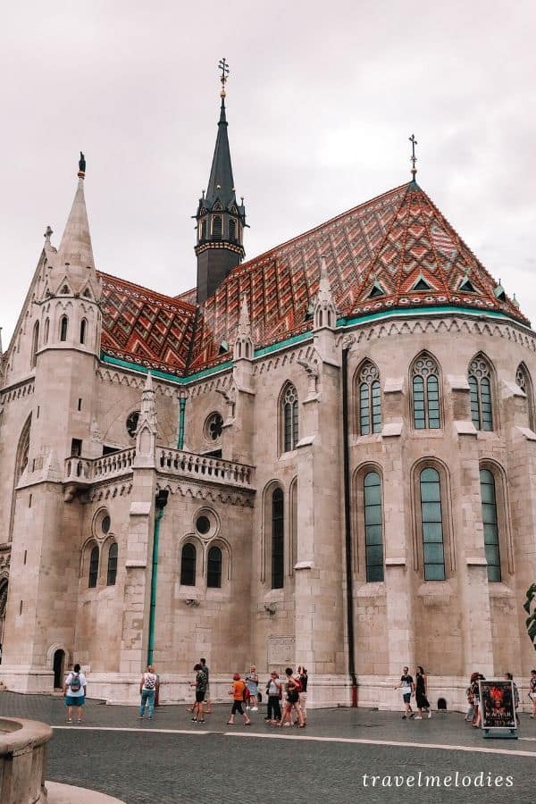 matthias church castle district budapest hungary