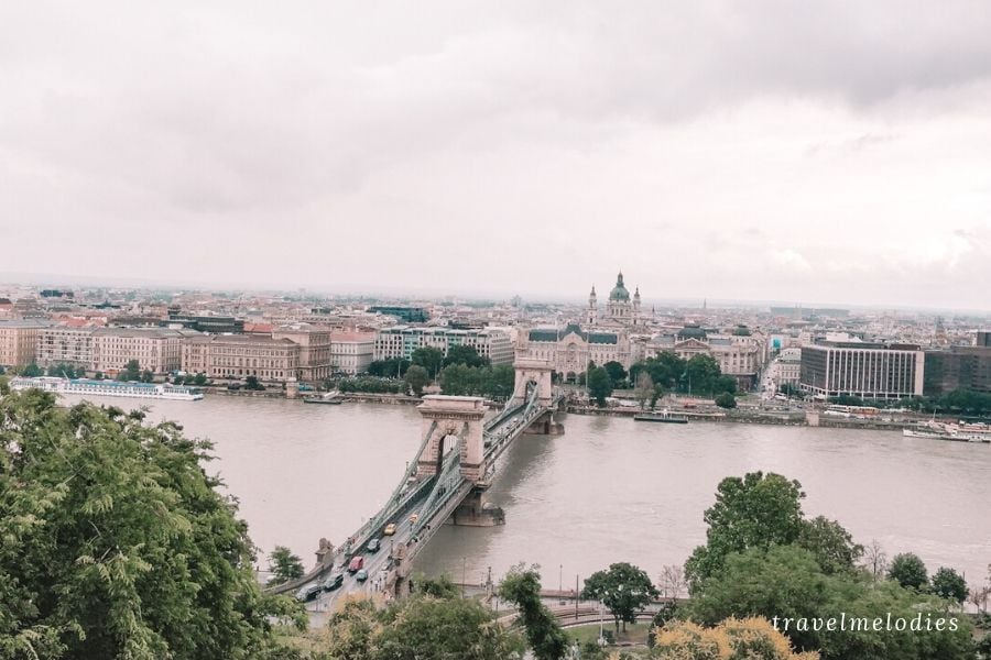views from buda castle budapest hungary