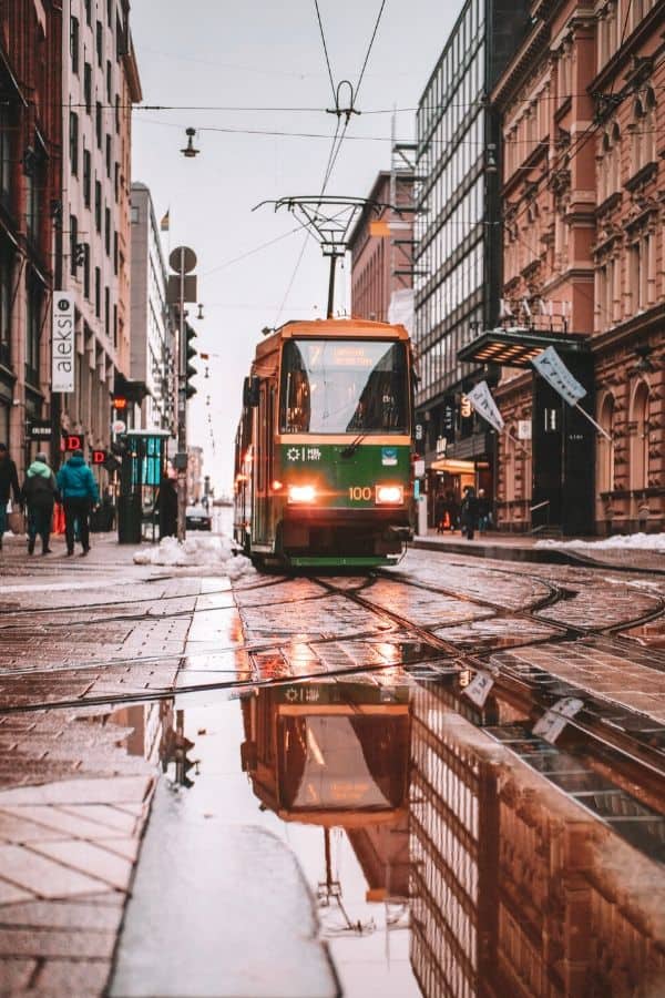 get around helsinki by tram