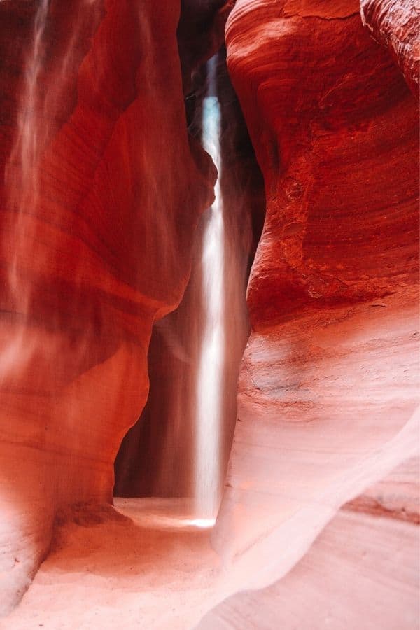 light beam at canyon X arizona usa