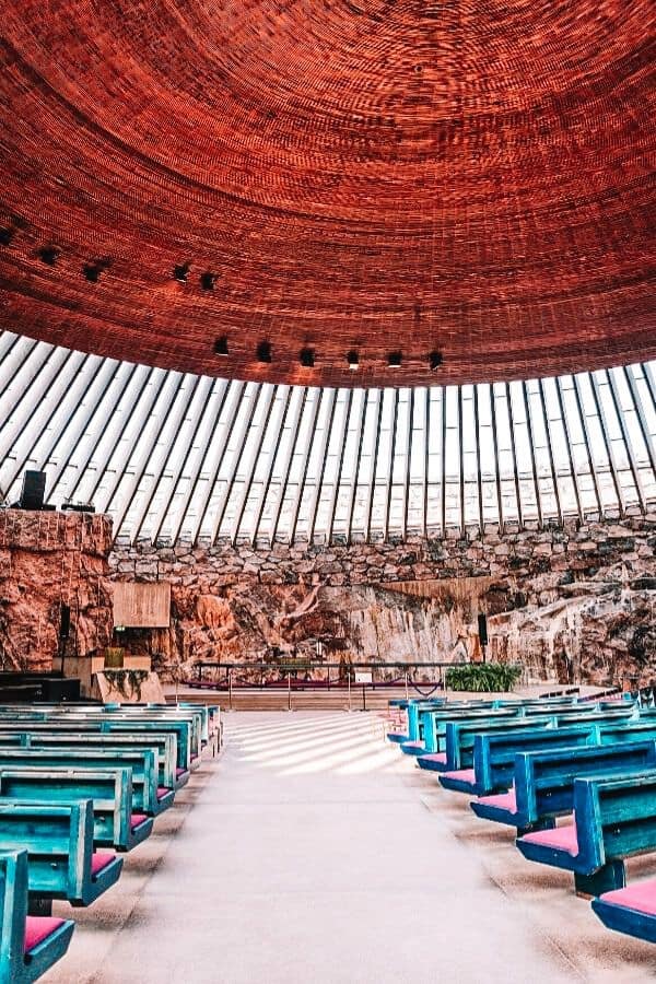 Temppeliaukio Kirkko (Rock Church) in Töölö