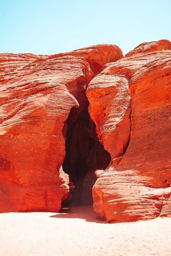 upper antelope canyon entrance