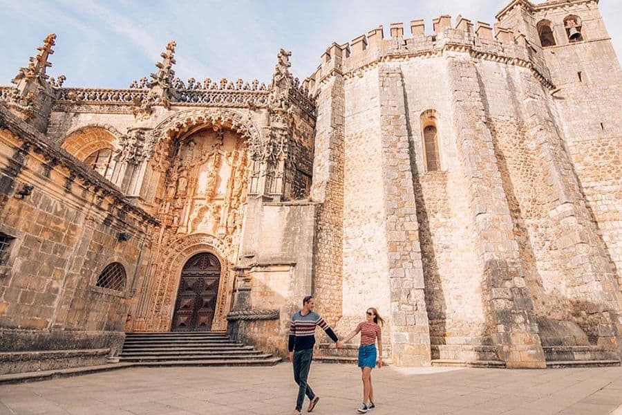 Castle of the Knights Templar Tomar Porto to Lisbon road trip