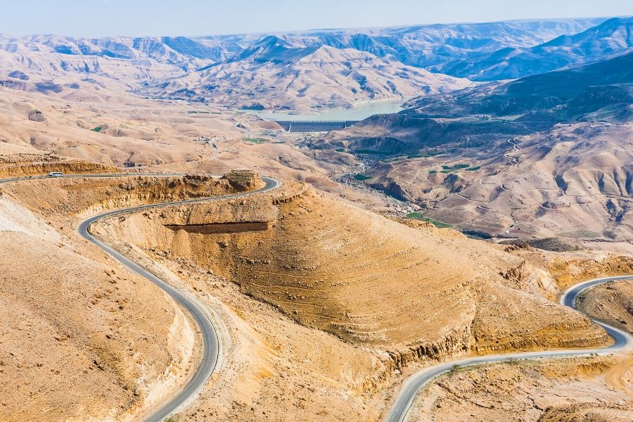 king's highway jordan road trip