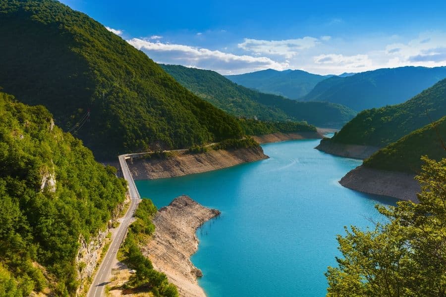 piva canyon montenegro road trip