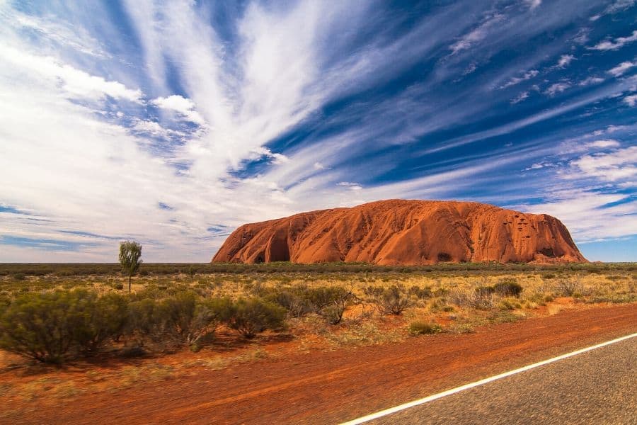 Uluru Adelaide to Darwin road trip australia