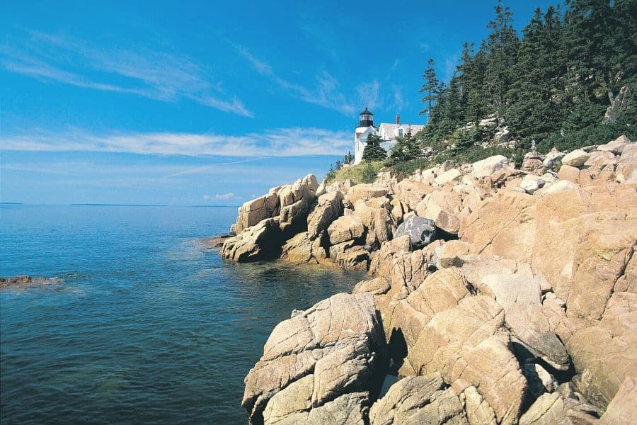 Bass Harbor Lighthouse Acadia National Park Maine