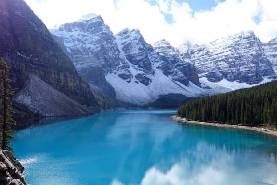moraine lake banff national park alberta best national parks in canada for families