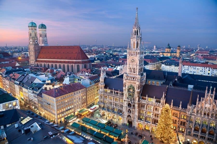 munich christmas market germany