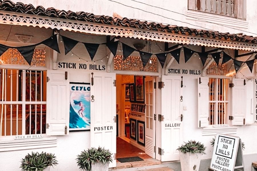 stick no bills galle sri lanka shopping