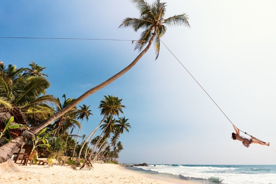 Dalawella Beach unawatuna galle sri lanka