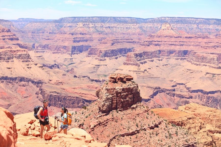 grand canyon hiking trails