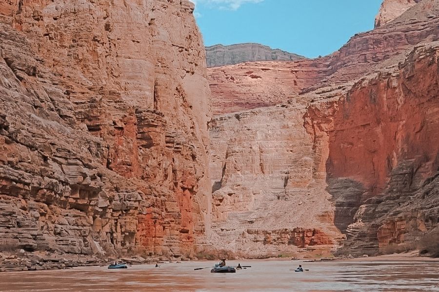 grand canyon rafting on the colorado river
