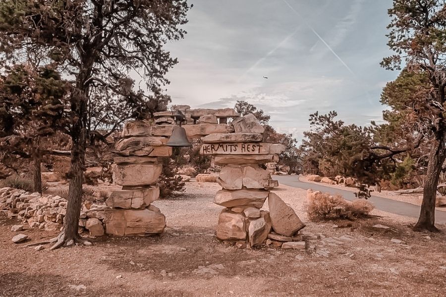 hermits rest grand canyon arizona