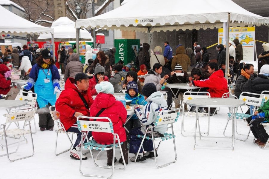 sapporo snow festival ice festivals