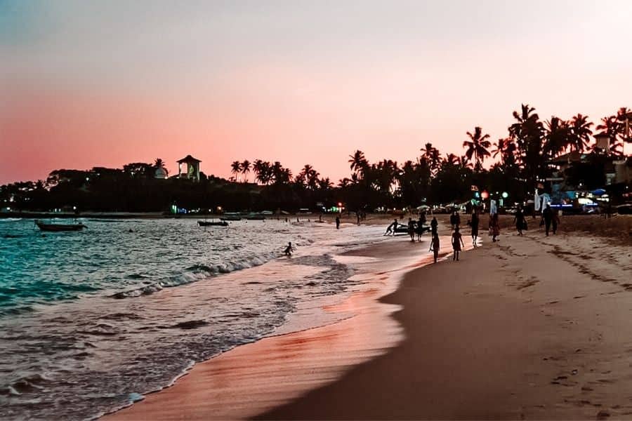 unawatuna best beaches in sri lanka