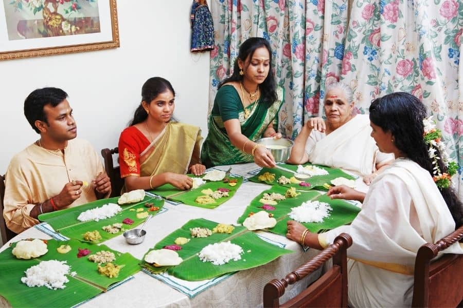 onam sandhya festivals in india