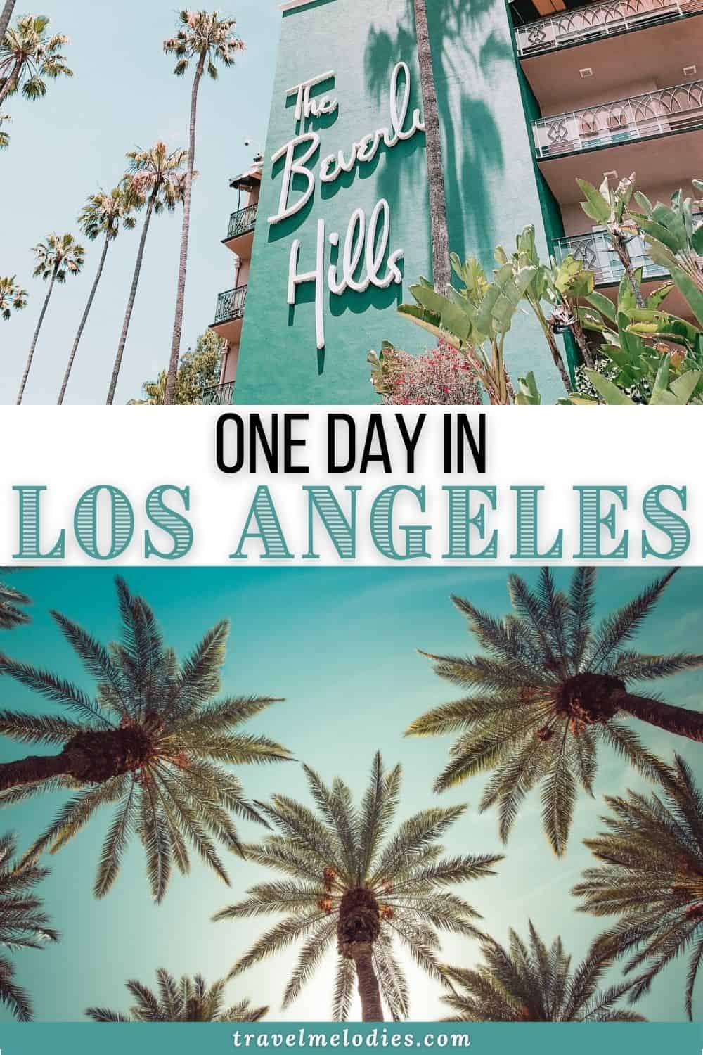 one day in la itinerary