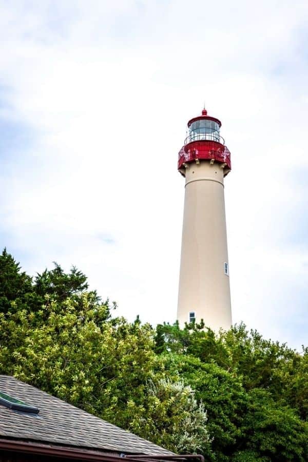 Cape May Point beach lighthouse New Jersey Travelmelodies