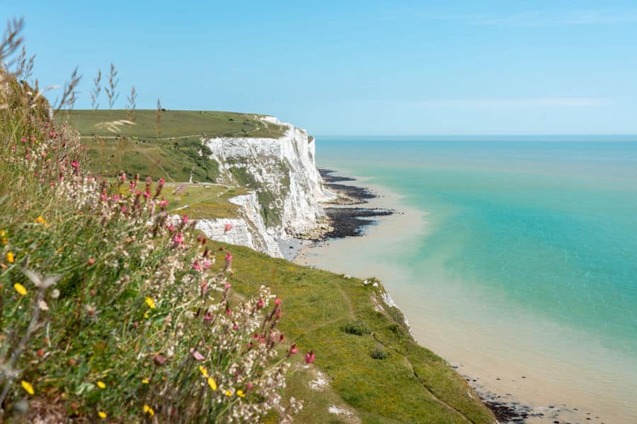 Day trips from London to White cliffs of Dover UK Travelmelodies
