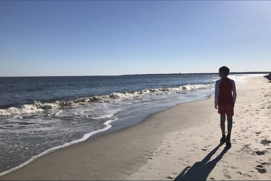 St Simons Island beach Georgia USA east coast beach Travelmelodies