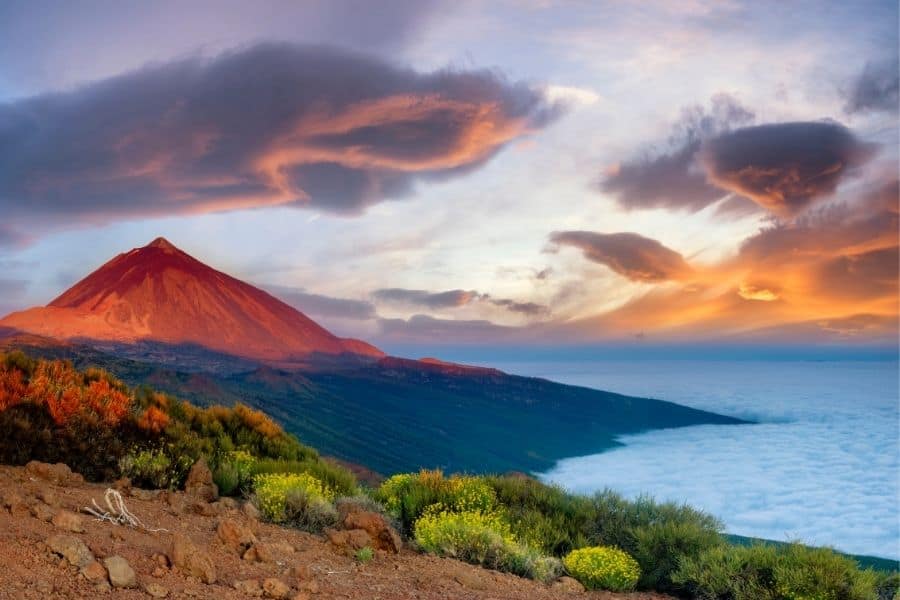 european islands Mount Teide tenerife spain