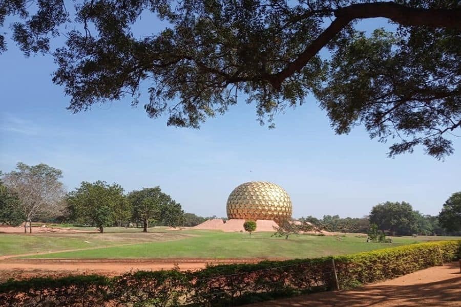 matrimandir Auroville beautiful places in india