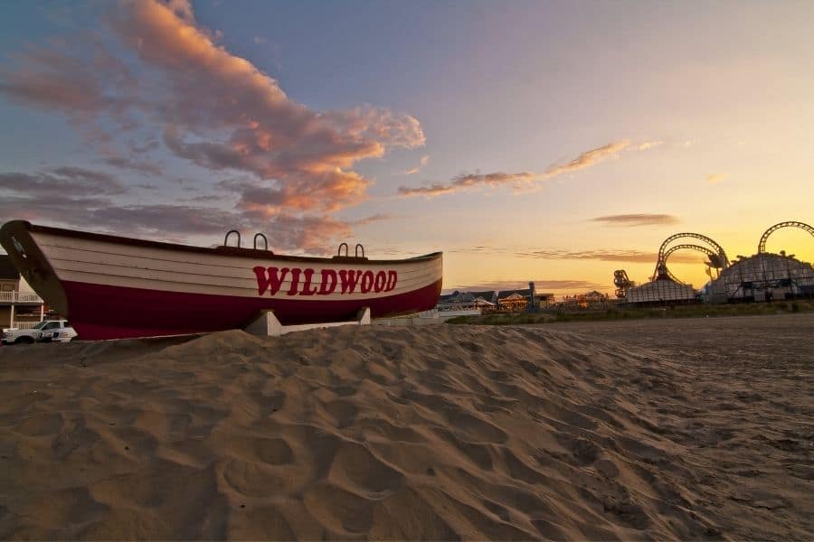 wildwood crest beach New Jersey USA Travelmelodies