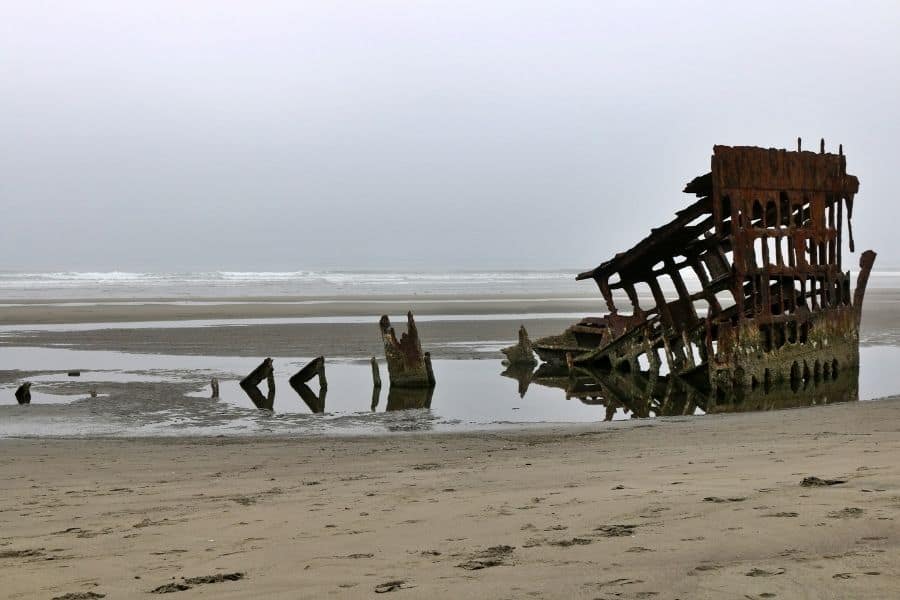 Fort Stevens State Park beach Oregon USA west coast Travelmelodies